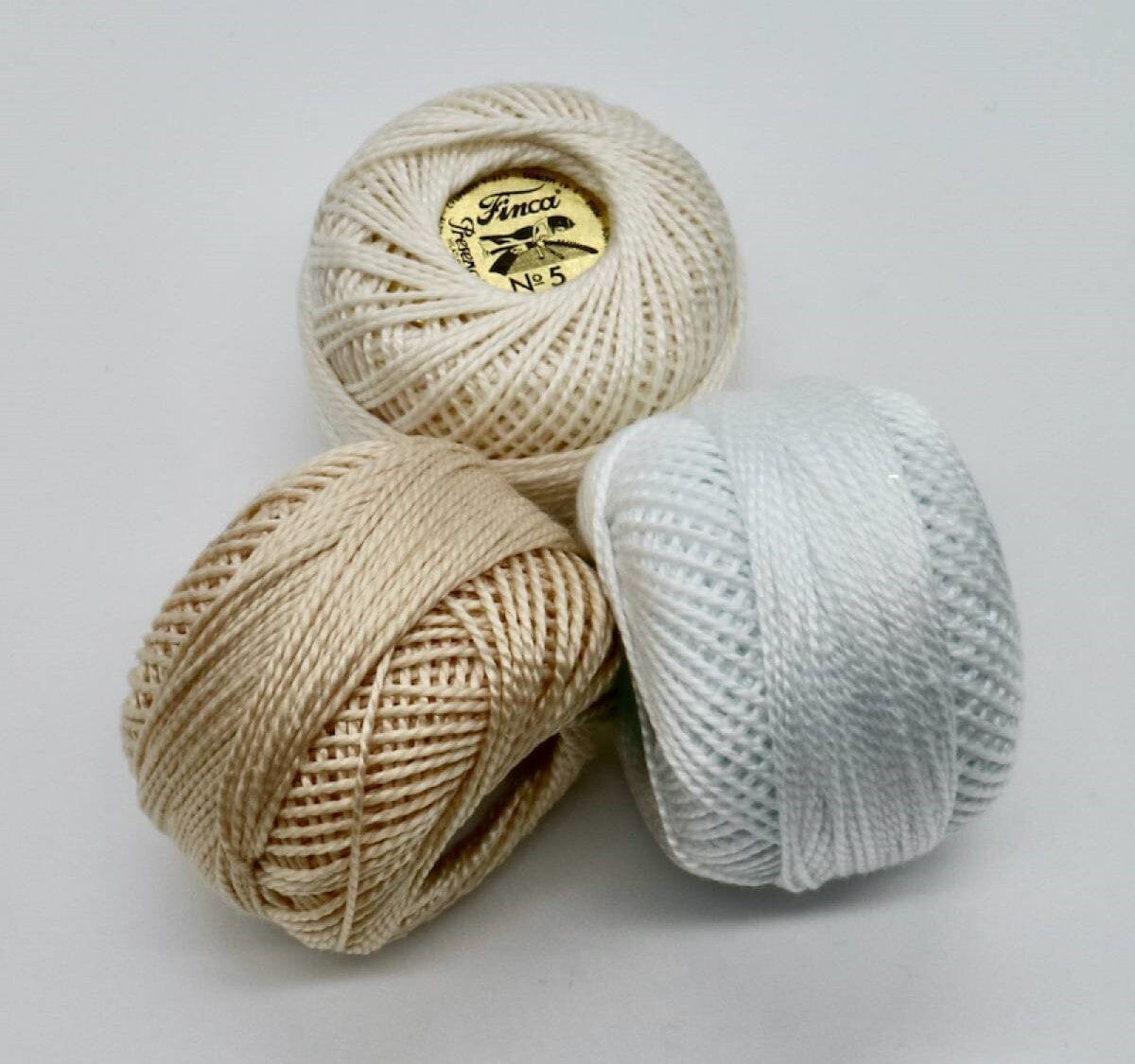 Assorted Pack - Presencia "Finca" Various Perle Cotton Threads - 3 x Balls