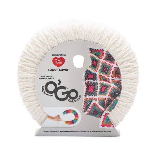 Red Heart 198g O'Go "Super Saver" 100% Acrylic Yarn - Solids