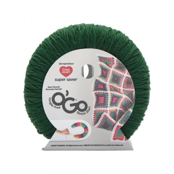 Red Heart 198g O'Go "Super Saver" 100% Acrylic Yarn - Solids