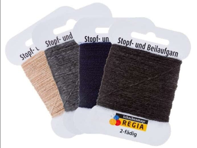 Assorted Pack - Regia 2-Ply Darning Yarn - 4 x Shades