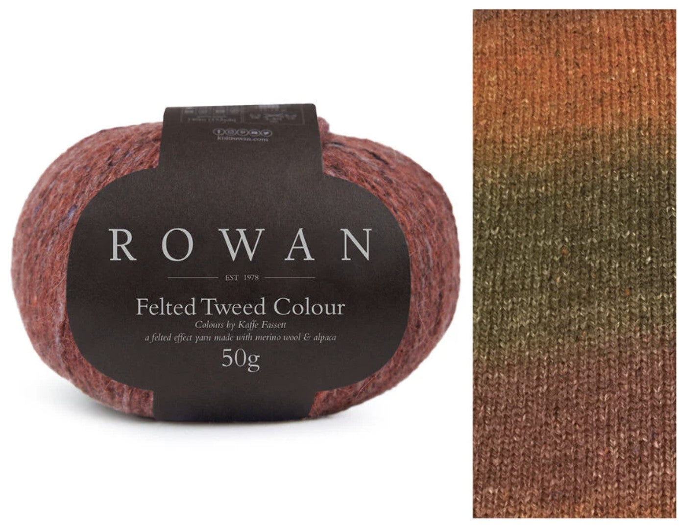 Rowan 50g "Felted Tweed Colour" Wool Blend Yarn