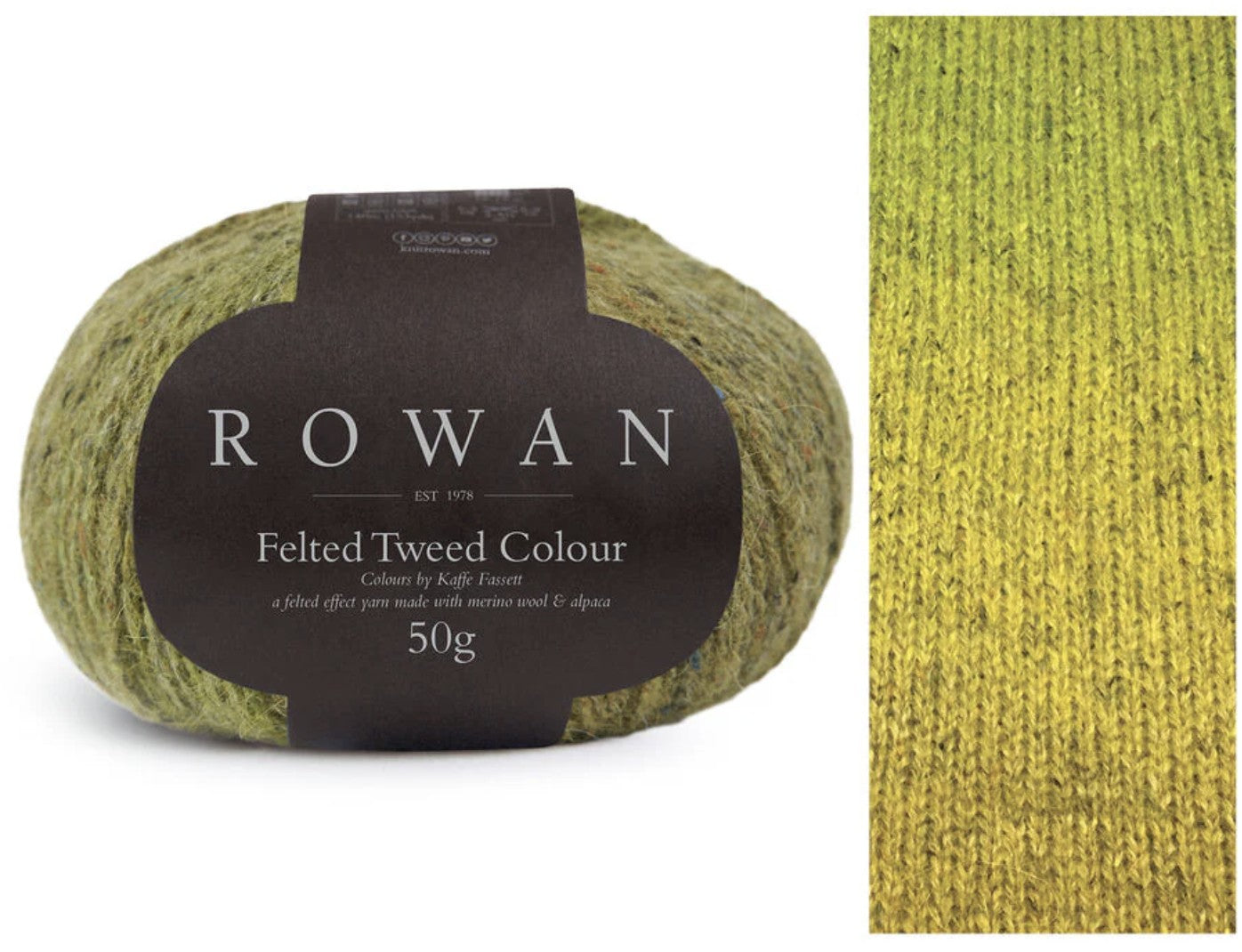 Rowan 50g "Felted Tweed Colour" Wool Blend Yarn