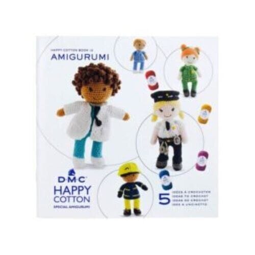 DMC "Happy Cotton" Amigurumi Crochet Pattern Books