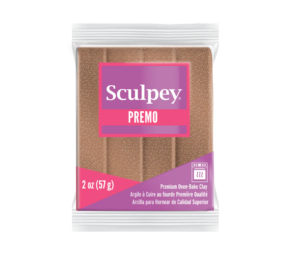 Sculpey Premo! Polymer Oven-Bake Clay - 57g Blocks - Accents Colours
