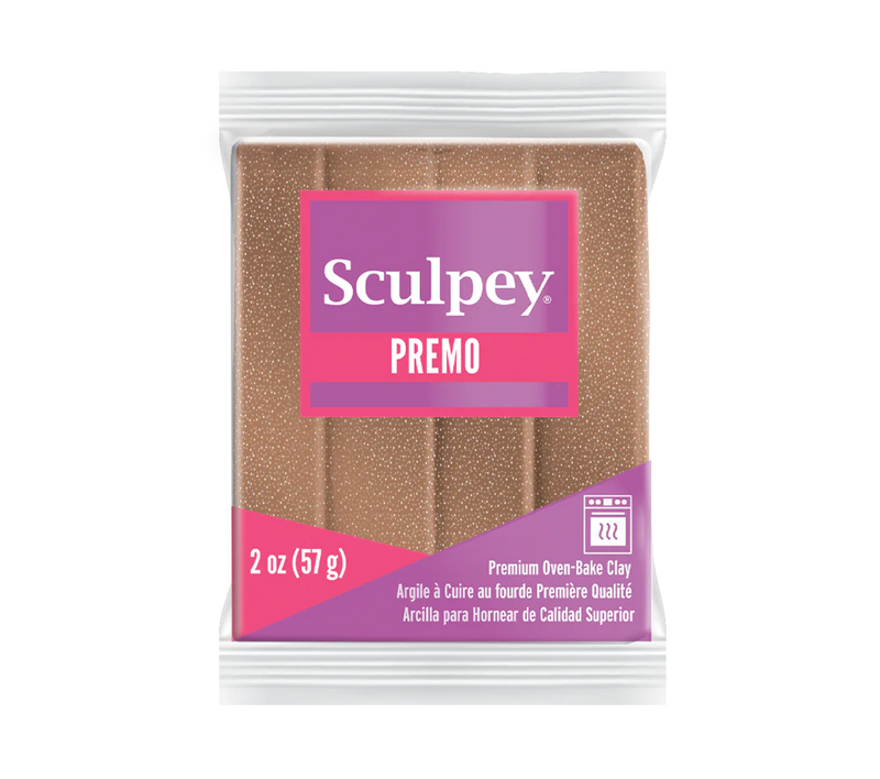 Sculpey Premo! Polymer Oven-Bake Clay - 57g Blocks - Accents Colours