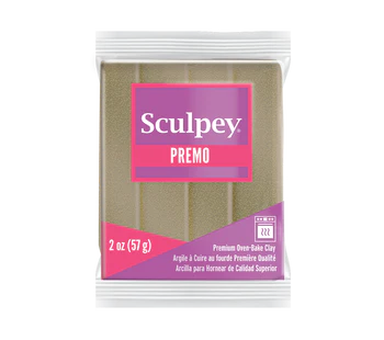 Sculpey Premo! Polymer Oven-Bake Clay - 57g Blocks - Accents Colours