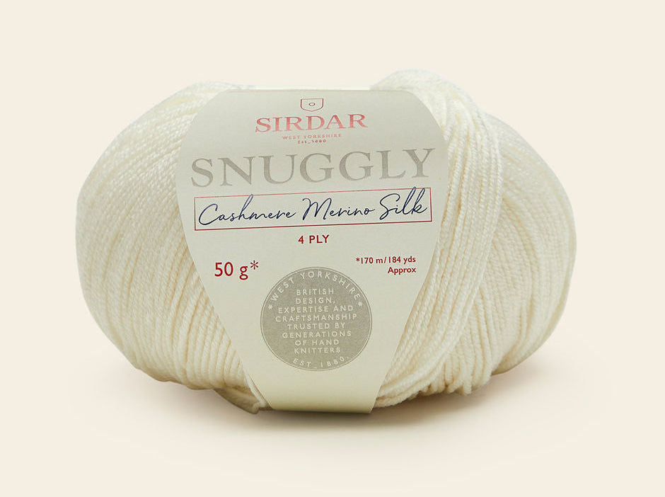 Sirdar 50g 'Snuggly Cashmere Merino Silk' 4-Ply Yarn