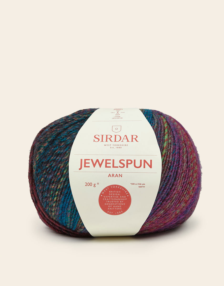 Sirdar 200g "Jewelspun" Aran 10-Ply Acrylic Yarn