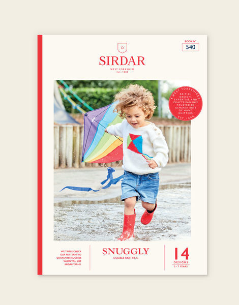 Sirdar Snuggly "Kid's Brights" Knitting Pattern Booklet w 14 Designs