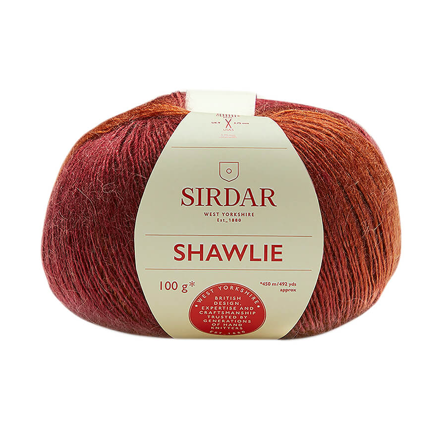 Sirdar 100g 'Shawlie' 5-Ply Alpaca Wool & Acrylic Blend Yarn