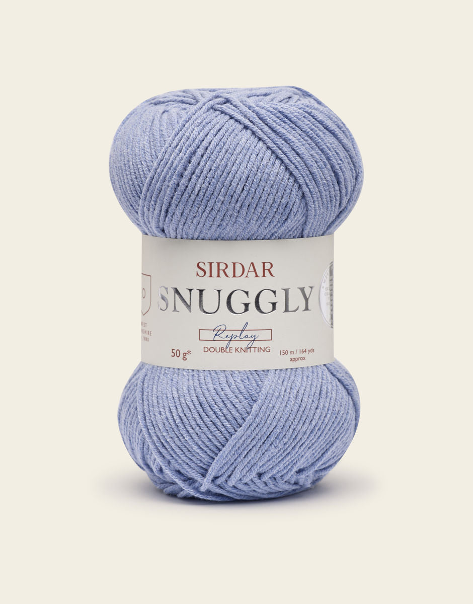Sirdar 50g 'Snuggly Replay' 8-ply Cotton & Acrylic Blend Yarn