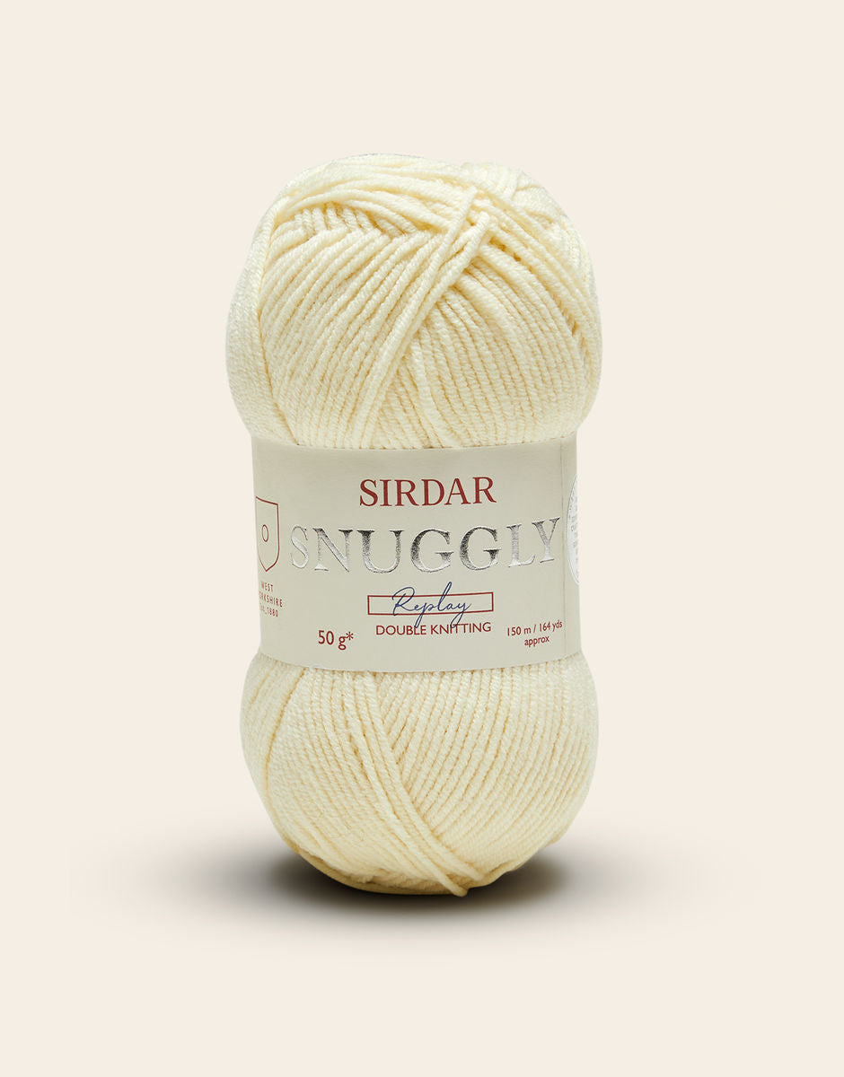 Sirdar 50g 'Snuggly Replay' 8-ply Cotton & Acrylic Blend Yarn