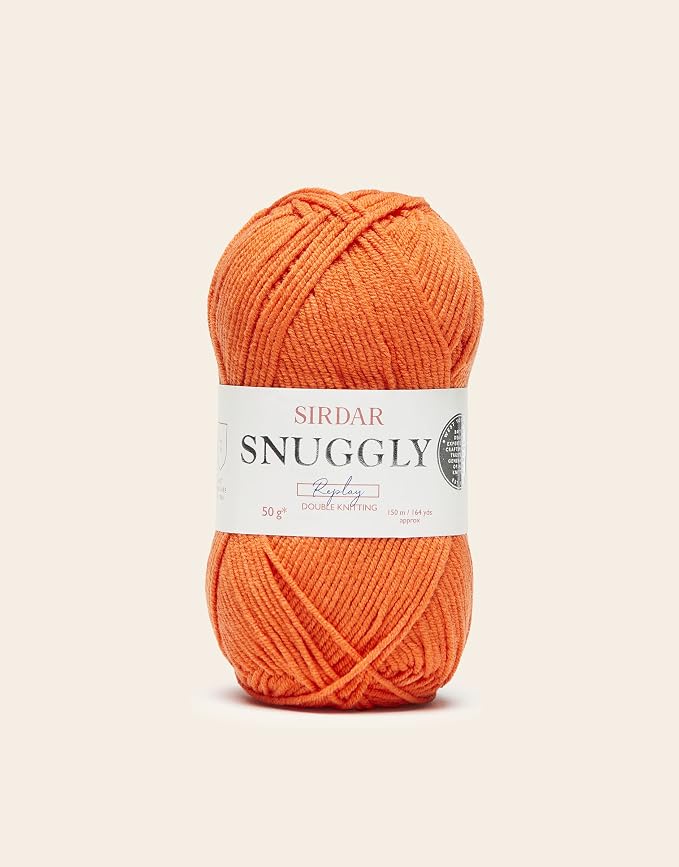 Sirdar 50g 'Snuggly Replay' 8-ply Cotton & Acrylic Blend Yarn