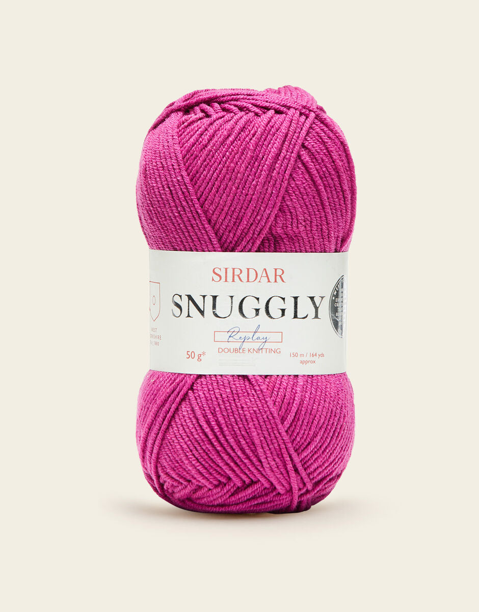 Sirdar 50g 'Snuggly Replay' 8-ply Cotton & Acrylic Blend Yarn