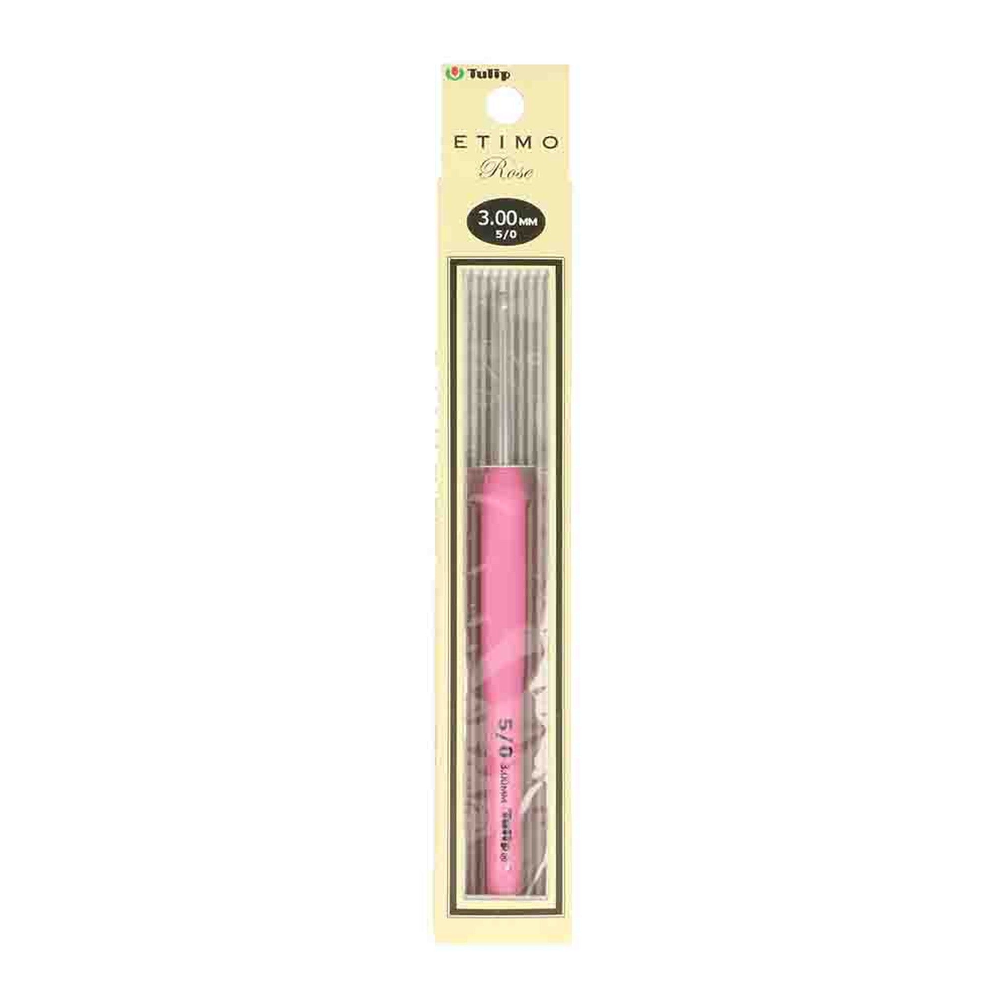 Tulip Etimo Rose 3.00mm Crochet Hook in box