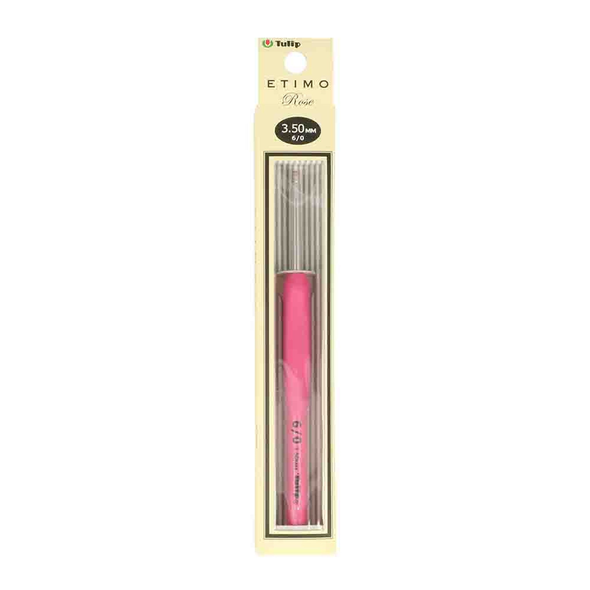 Tulip Etimo Rose 3.50mm Crochet Hook in box