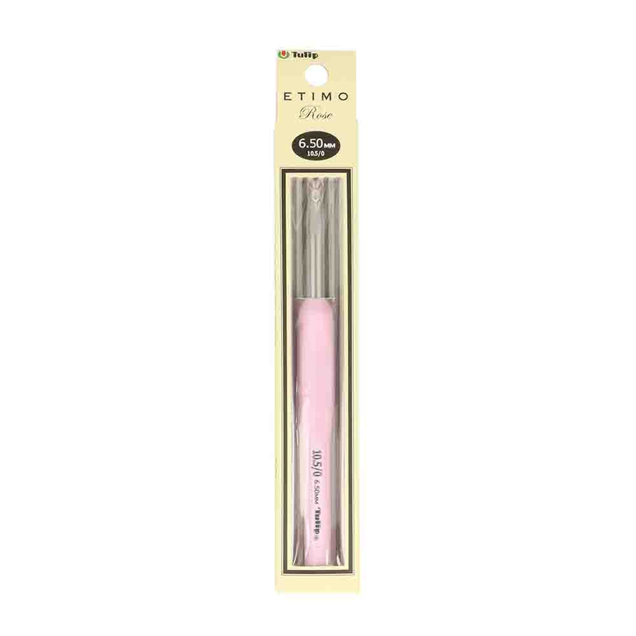 Tulip Etimo Rose 6.50mm Crochet Hook in box
