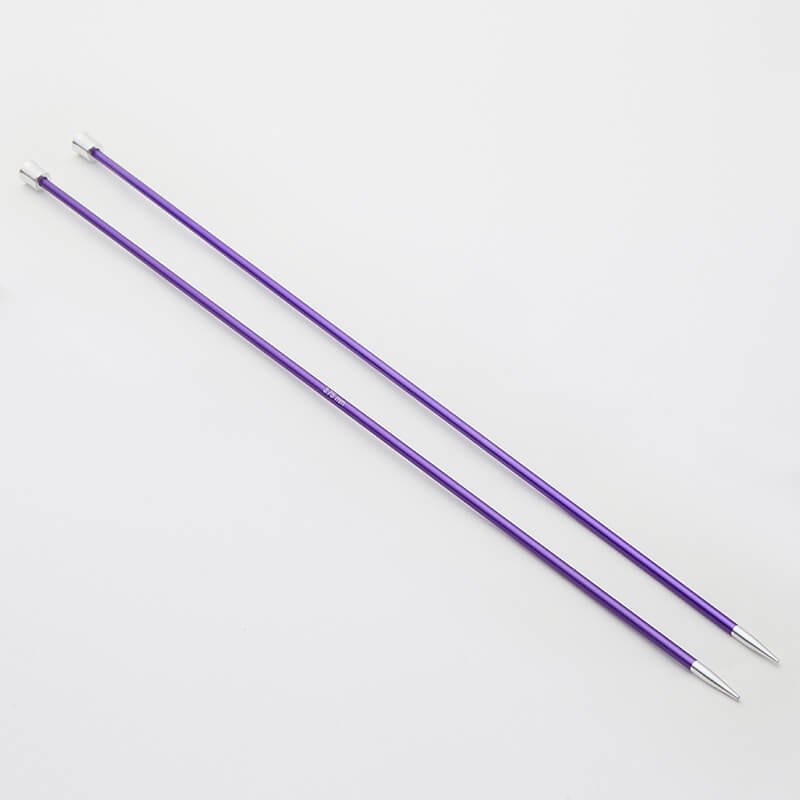 Knitpro "Zing" Aluminium Single Point Knitting Needles - 35cm