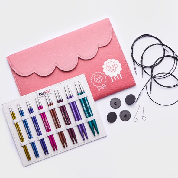 KnitPro "Zing" Interchangeable Circular Knitting Needles - Deluxe Set