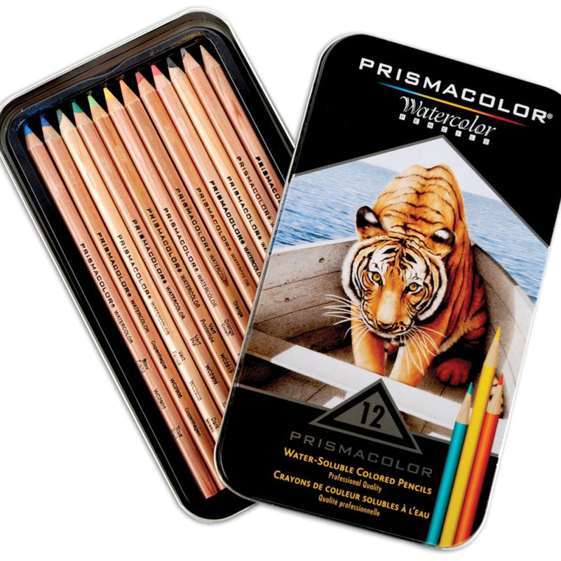 Aquamonolith Water Soluble Woodless Color Pencils - Box of 12