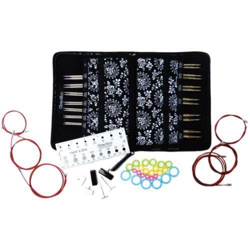 ChiaoGoo Twist Lace 5" (13cm) Interchangeable Circular Knitting Needles - Full Set