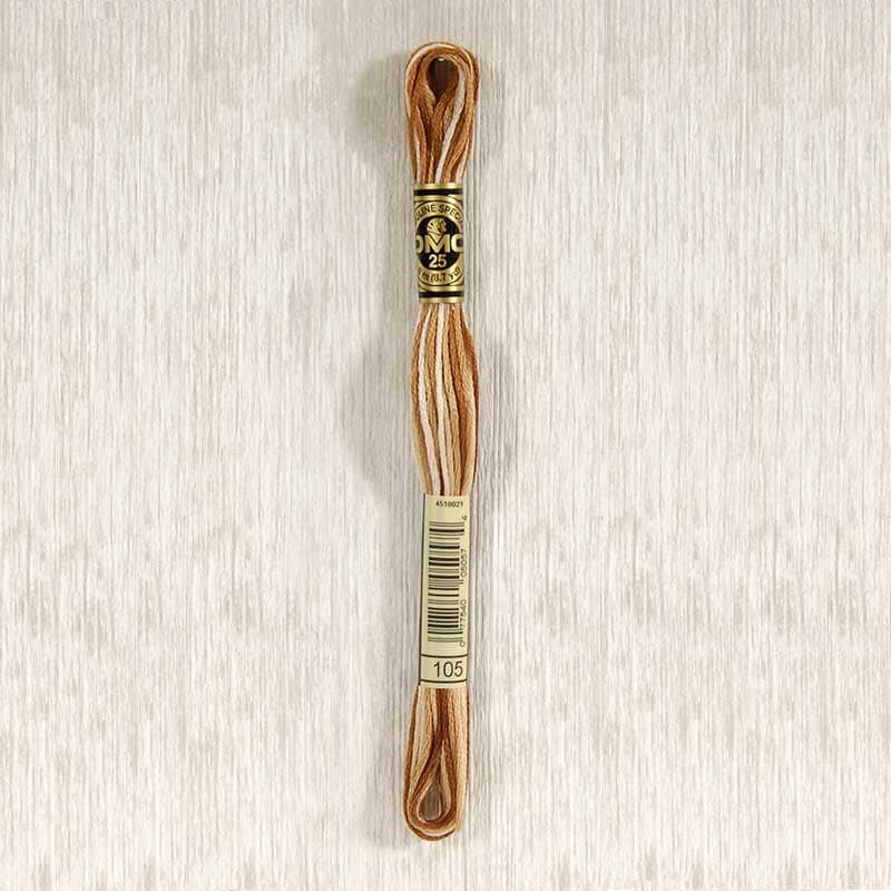 DMC Stranded Cotton Embroidery Thread (Variegated Shades - #048 - #125)