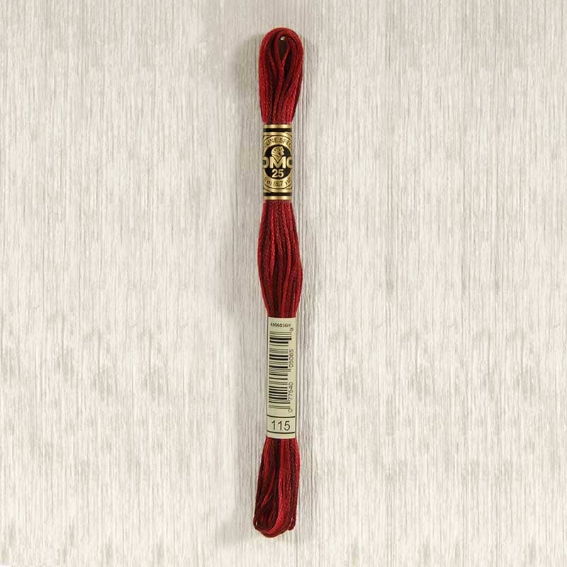 DMC Stranded Cotton Embroidery Thread (Variegated Shades - #048 - #125)