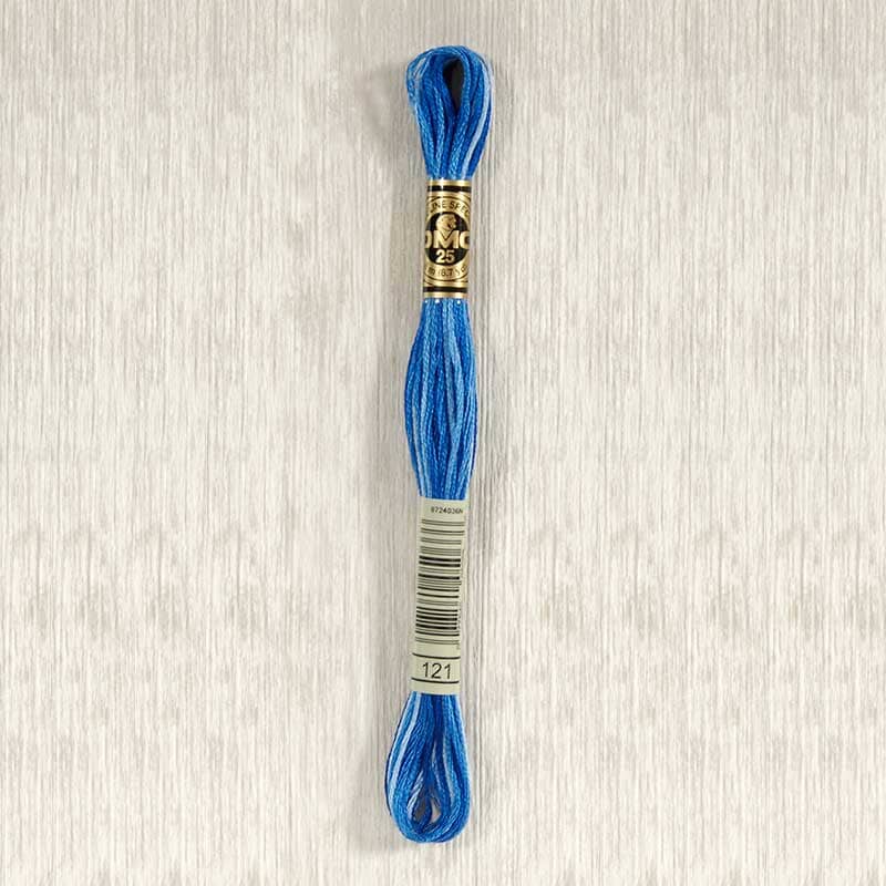 DMC Stranded Cotton Embroidery Thread (Variegated Shades - #048 - #125)
