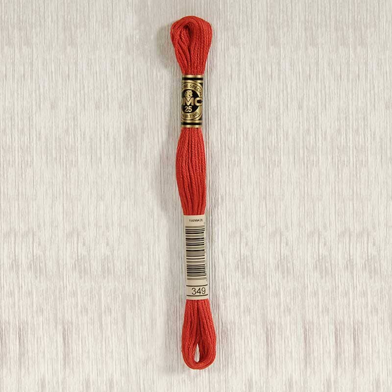 DMC Stranded Cotton Embroidery Thread (Shades #300 - #399)