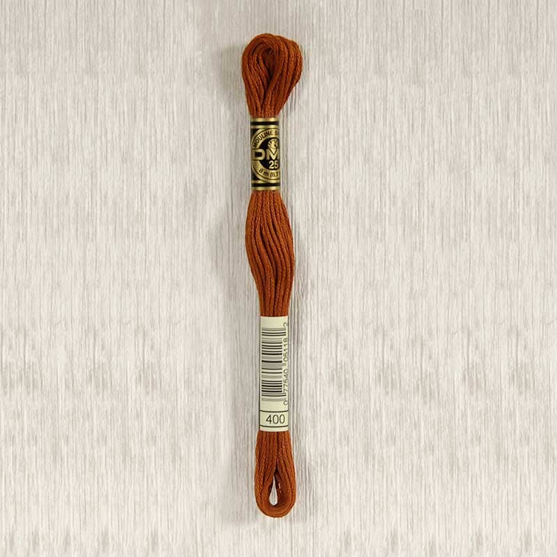 DMC Stranded Cotton Embroidery Thread (Shades #400 - #599)