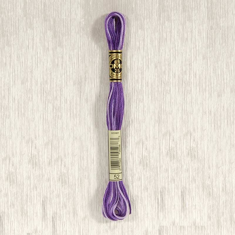 DMC Stranded Cotton Embroidery Thread (Variegated Shades - #048 - #125)