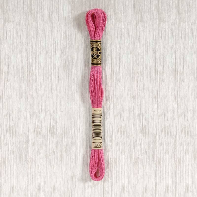 DMC Stranded Cotton Embroidery Thread (Shades #600 - #699)