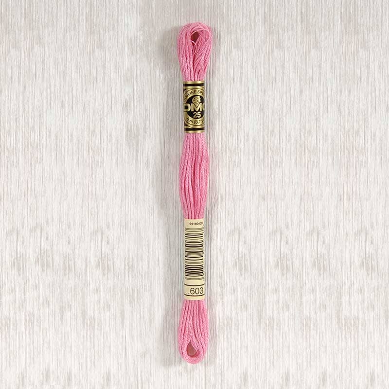 DMC Stranded Cotton Embroidery Thread (Shades #600 - #699)