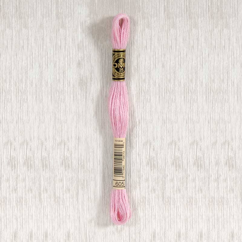 DMC Stranded Cotton Embroidery Thread (Shades #600 - #699)