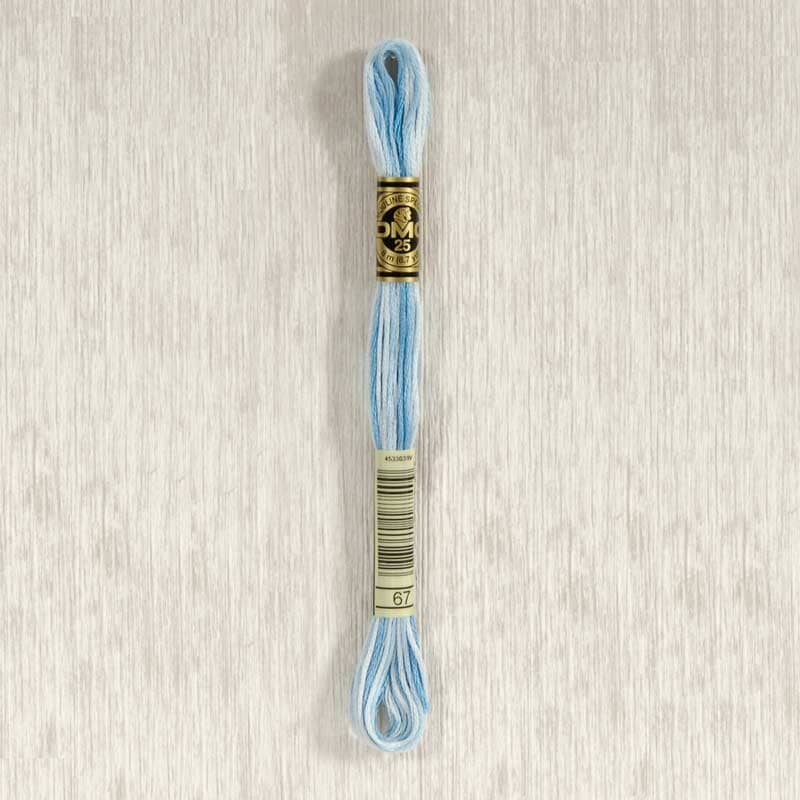 DMC Stranded Cotton Embroidery Thread (Variegated Shades - #048 - #125)