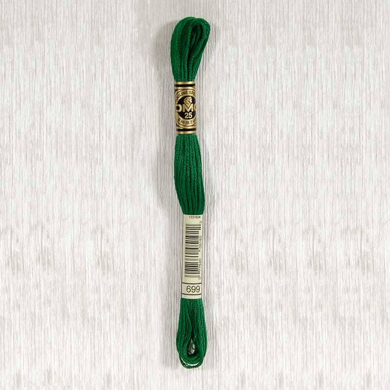 DMC Stranded Cotton Embroidery Thread (Shades #700 - #799)
