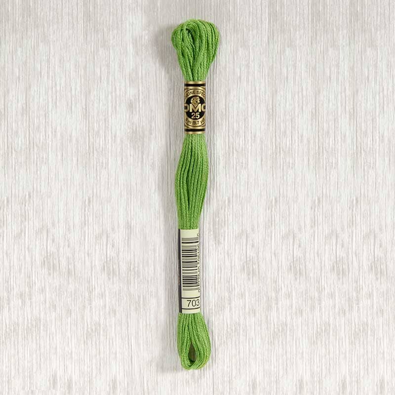DMC Stranded Cotton Embroidery Thread (Shades #700 - #799)