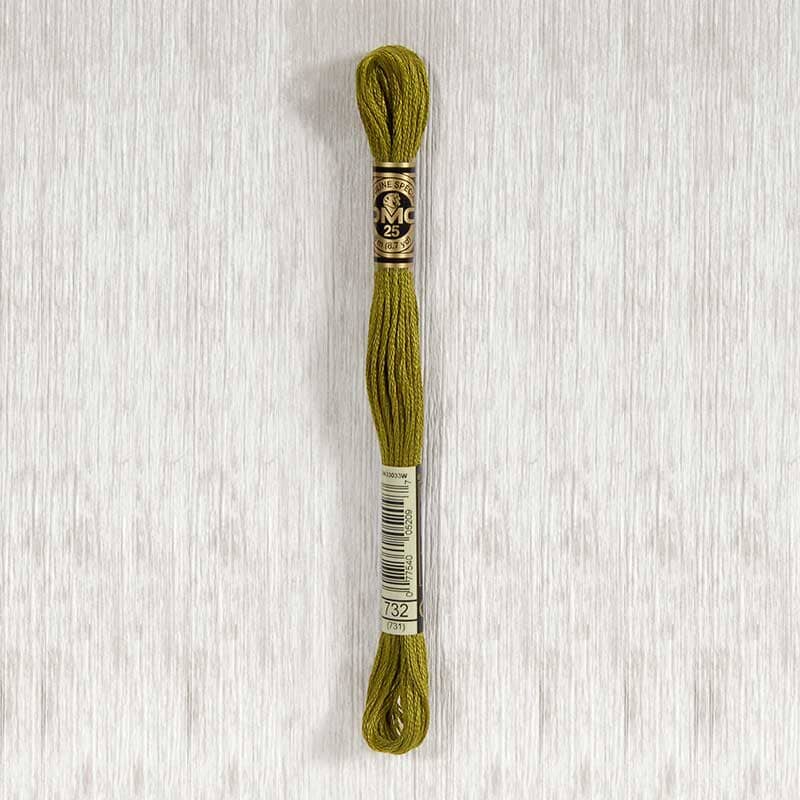 DMC Stranded Cotton Embroidery Thread (Shades #700 - #799)