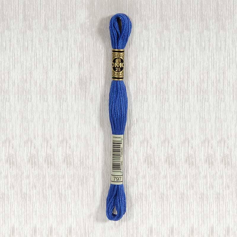 DMC Stranded Cotton Embroidery Thread (Shades #700 - #799)