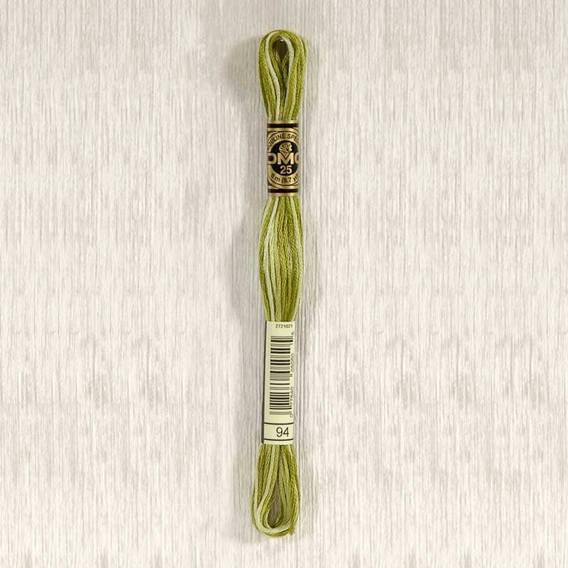 DMC Stranded Cotton Embroidery Thread (Variegated Shades - #048 - #125)