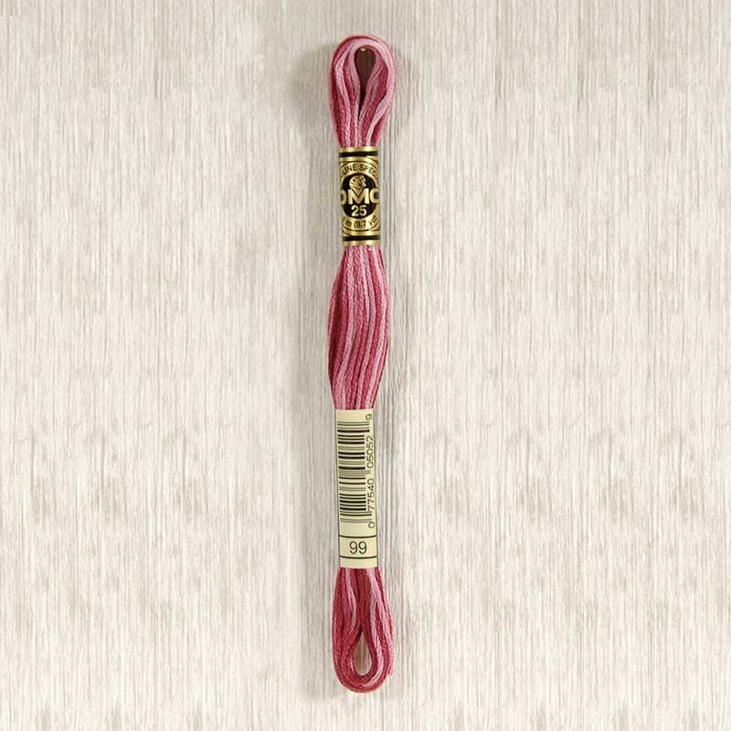 DMC Stranded Cotton Embroidery Thread (Variegated Shades - #048 - #125)