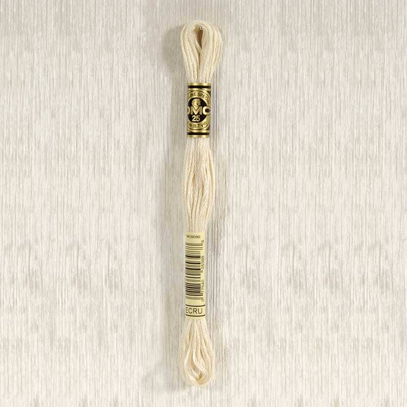 DMC Stranded Cotton Embroidery Thread - 8m Skein (White Shades)