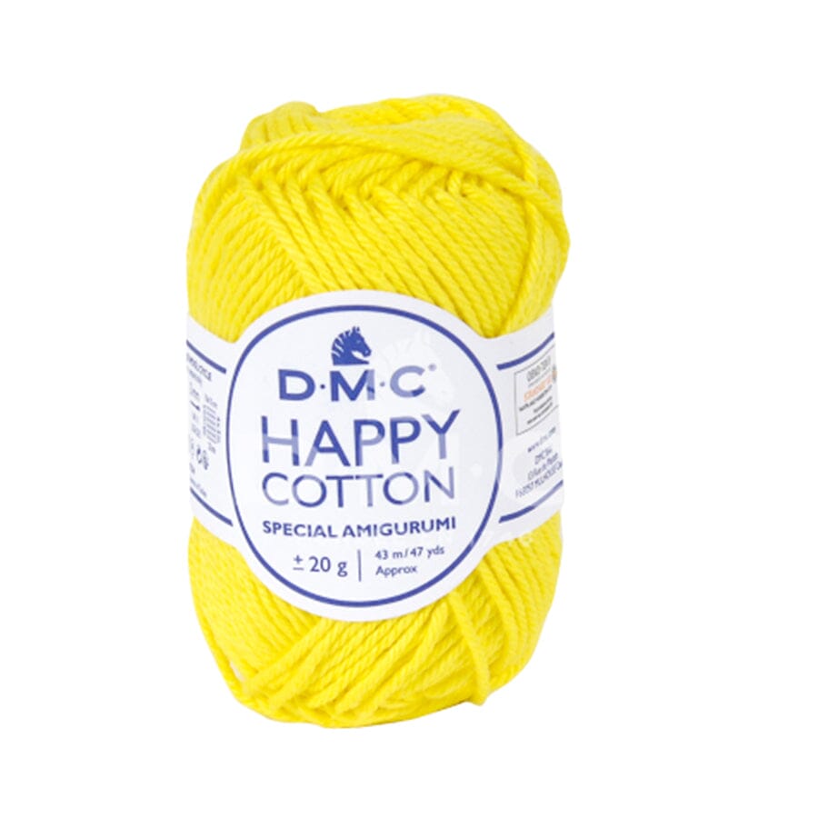 DMC "Happy Cotton" 20g 8-Ply Amigurumi Crochet Yarn