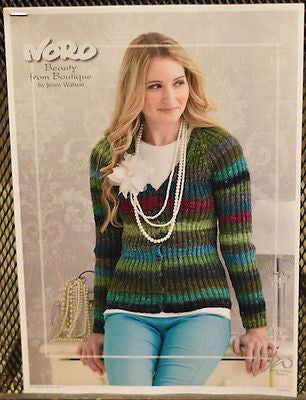 Noro "Beauty" Ladies Cardigan Knitting Pattern Leaflet  | KNITTING CO. - 1