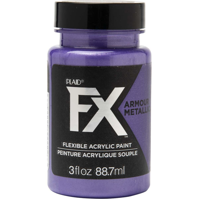 PlaidFX "Armour Metallic" 88ml (3oz) Flexible Cosplay Acrylic Paint