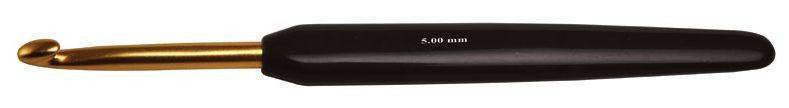 KnitPro Gold Aluminium Soft Grip Crochet Hook (Dif. Sizes)  | KNITTING CO. - 1