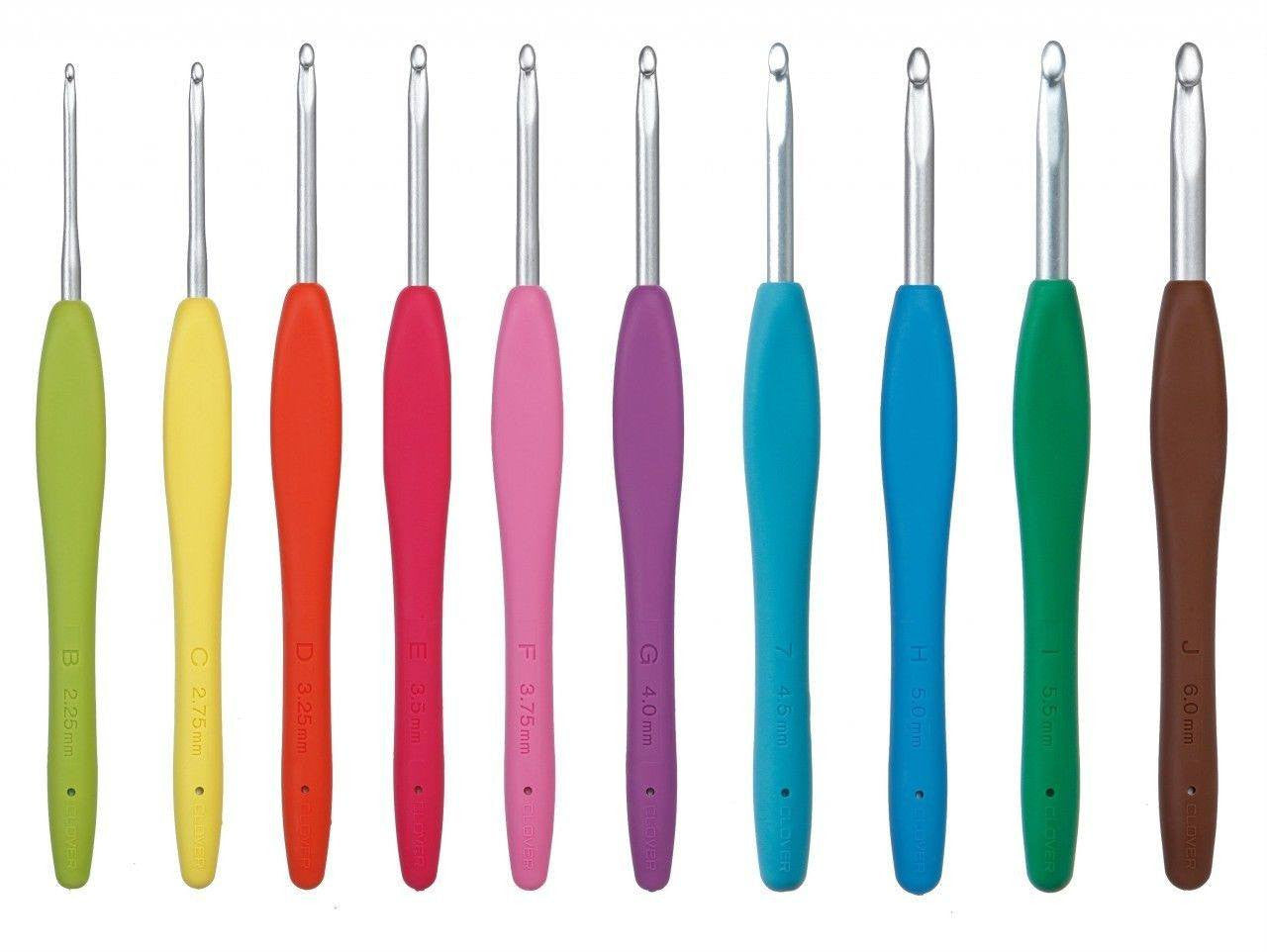 Clover Amour Soft Grip Crochet Hook  | KNITTING CO. - 1