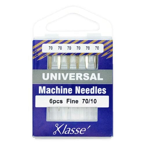 Klasse "Universal" Sewing Machine Needles - 6 Pack - Choose Your Size