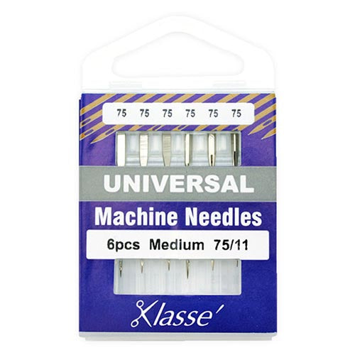 Klasse "Universal" Sewing Machine Needles - 6 Pack - Choose Your Size
