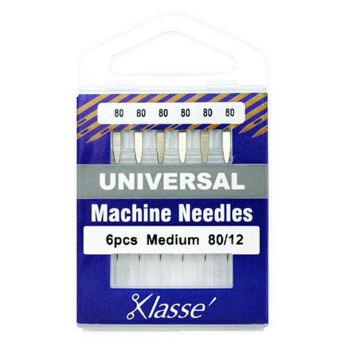 Klasse "Universal" Sewing Machine Needles - 6 Pack - Choose Your Size